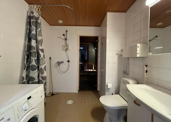 Daire Peaceful Seaside - Sauna, Balcony, Wi-fi *