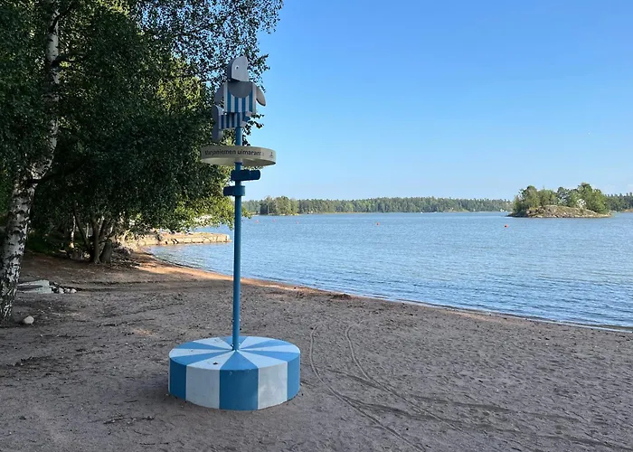 Daire Peaceful Seaside - Sauna, Balcony, Wi-fi *